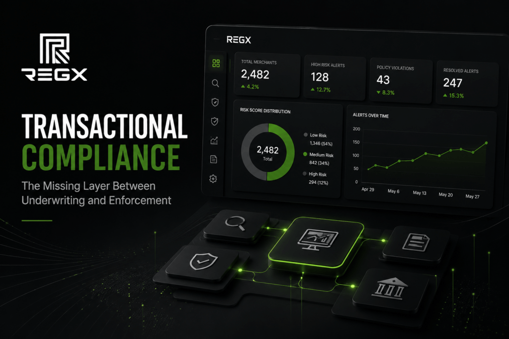 Transactional Compliance: The Missing Layer Between Underwriting and Enforcement